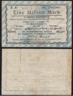 BALINGEN EBINGEN TAILFINGEN 1 Million Mark Reichswährung 1923  (14855 - Andere & Zonder Classificatie