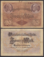 Darlehnskassenschein 20 MARK 1914 Ro 49a F (4)   (26174 - Other & Unclassified