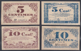 Frankreich - France Lille 5 + 10 Centimes 1917 Banknote XF (2)    (26760 - Autres & Non Classés
