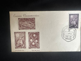 C) 1954. ARGENTINA. FDC. COMMEMORATION OF TELECOMMUNICATION. XF - Argentinien