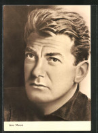 AK Schauspieler Jean Marais Mit Ernstem Blick  - Schauspieler