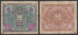 Alliierte Besatzung 5 Mark 1944 Ro 202c Pick 193b VG (5)  (30005 - Autres & Non Classés