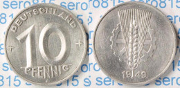 DDR 10 Pfennig 1949 A Kursmünze Jäger 1503     (n990 - 10 Pfennig