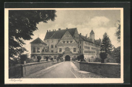 AK Heiligenberg /Baden, Eingang Zum Schloss Heiligenberg  - Baden-Baden