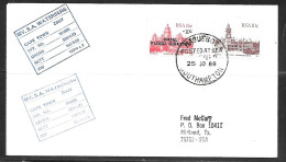 1988  Paquebot Cover, South Africa Stamps Used In Southampton, England - Brieven En Documenten