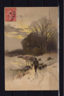 Paysage Enneige - Auf Dem Weg Zum Glück - 1900-1949