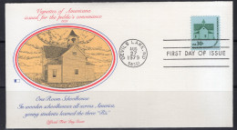 1979 FDC Americana Series, 30 Cents Schoolhouse, Fleetwood Cachet - 1971-1980