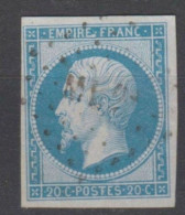 RARETE Pour SPECIALISTE RETOUCHE LEGENDE NORD Sur N°14B CASE 3D1 1er ETAT TBE - 1853-1860 Napoléon III.