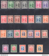 1934 SARAWAK - Stanley Gibbons N. 106/25 - Sir Charles Vyner Brooke - Serie Di 26 Valori - MNH** - Superb Quality - Other & Unclassified