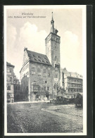 AK Würzburg, Altes Rathaus Mit Vierröhrenbrunnen  - Wuerzburg