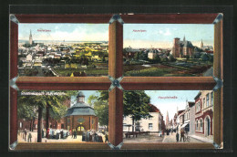 AK Kevelaer, Hauptstrasse, Gnadenkapelle Mit Priesterhaus, Gesamtansichten  - Kevelaer