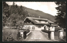 AK Neuhaus / Schliersee, Café-Pension Koch, Bodenschneidstr. 2  - Schliersee