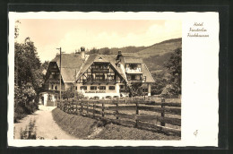 AK Fischhausen / Schliersee, Hotel Finsterlin  - Schliersee