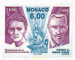 32530 MNH MONACO 1998 CENTENARIO DEL DESCUBRIMIENTO DEL RADIO - ...-1885 Préphilatélie