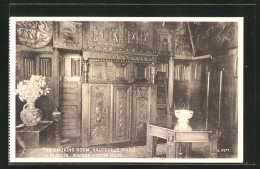 AK The Smoking Room, Hauteville House, Le Fumoir, Maison Victor Hugo  - Escritores