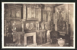 AK The Tapestry Room, Hauteville House, La Salle Des Tapisseries, Maison Victor Hugo  - Escritores