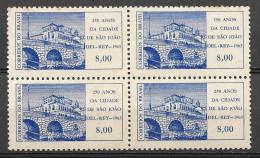 Brasil Brazil 1963 - 250º Aniversário De São João Del Rei - RHM C503 - Nuevos