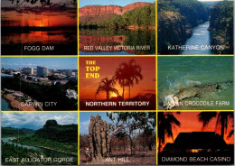 24-5-2024 (6 Z 6) Australia  - NT - 9 Views (2 Postcards) - Alice Springs