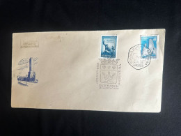 C) 1962. ARGENTINA. FDC. 1ST ANNIVERSARY OF THE INAUGURATION OF THE FLAG MONUMENT. DOUBLE STAMP. XF - Argentinien