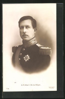 AK S. M. Albert I. Roi Des Belges  - Royal Families