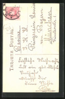 AK Infante D. Alfonso, Mit Autograph Von Maria Del Pilar  - Otros & Sin Clasificación