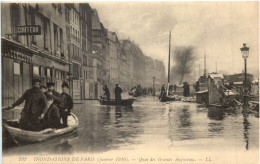 Paris - La Crue De La Seine 1910 - La Crecida Del Sena De 1910