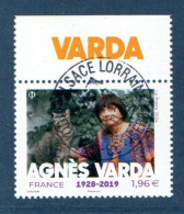 France 2024.Agnès Varda.Cachet Rond Gomme D'origine - Gebruikt