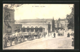 CPA Nancy, La Gare  - Nancy