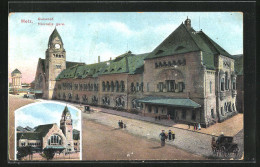 CPA Metz, Nouvelle Gare  - Metz