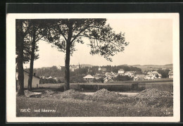 AK Zruc, Panorama Mit Ortskern  - Tchéquie