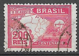 Brasil Brazil 1927 - C 020 - Centenário Dos Cursos Jurídicos - Usados