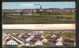 AK Milowitz / Milovice, Vojensky Tabor, Panorama  - Tschechische Republik