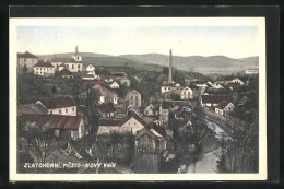 AK Zlatohorni Mesto-Novy Knin, Panorama  - Tschechische Republik