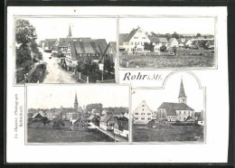 AK Rohr I. Mf., Strassenpartie Mit Fachwerkhaus, Kirche, Ortspartie  - Otros & Sin Clasificación