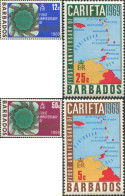 290151 MNH BARBADOS 1969 ANIVESARIO DEL LIBRE CAMBIO EN EL CARIBE - Barbades (...-1966)