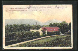 AK Weissbach, Gasthaus Zum Schwarzbachfall  - Czech Republic