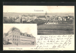 AK Ellingen, Totalansicht, Schloss Ellingen  - Autres & Non Classés