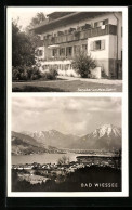 AK Bad Wiessee, Sanatorium Haus Dohrn, Panorama  - Bad Wiessee