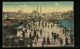 AK Constantinople, Le Pont De Stambul  - Türkei