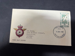 24-5-2024 (6 Z 9) New Zealand Older FDC - (posted To Australia) 1966 - Scouts Jamboree - FDC