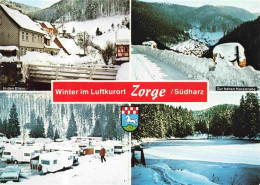 73978404 Zorge_Harz Winterpanorama In Den Ellern Zur Hohen Harzstrasse Campingpl - Other & Unclassified