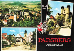 73978392 Parsberg_Oberpfalz Panorama Schloss Kirche - Otros & Sin Clasificación