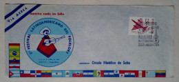 Argentine - Enveloppe Aérienne Avec Timbres à Thème Folklorique (1966) - Used Stamps