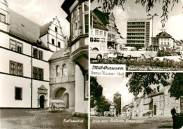 73906762 Muehlhausen  Thueringen Rathaushof Hotel Stadt Muehlhausen Blick Zum Ae - Mühlhausen