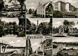 73867877 Beckum  Westfalen Hoexberg Rathaus Kreis Berufsschule Westpark Marienpa - Beckum