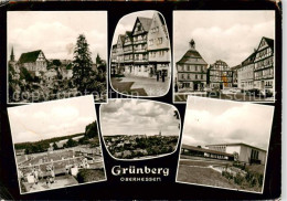 73867876 Gruenberg  Hessen Ortsansichten Panorama Schwimmbad  - Sonstige & Ohne Zuordnung