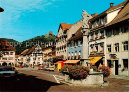 73867858 Waldkirch Breisgau Marktplatz Mit Blick Zur Kastelburg Waldkirch Breisg - Sonstige & Ohne Zuordnung