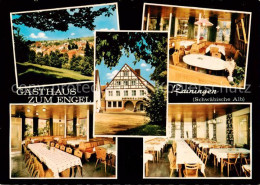 73867751 Zainingen Gasthaus Und Metzgerei Zum Engel Restaurant Panorama Zaininge - Autres & Non Classés