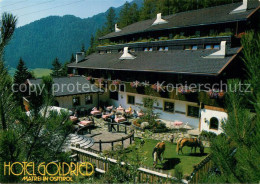 73760557 Matrei Osttirol Hotel Goldried Terrasse Pferde Matrei Osttirol - Sonstige & Ohne Zuordnung