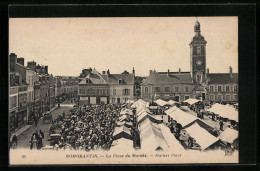 CPA Romorantin, La Place Du Marché  - Romorantin